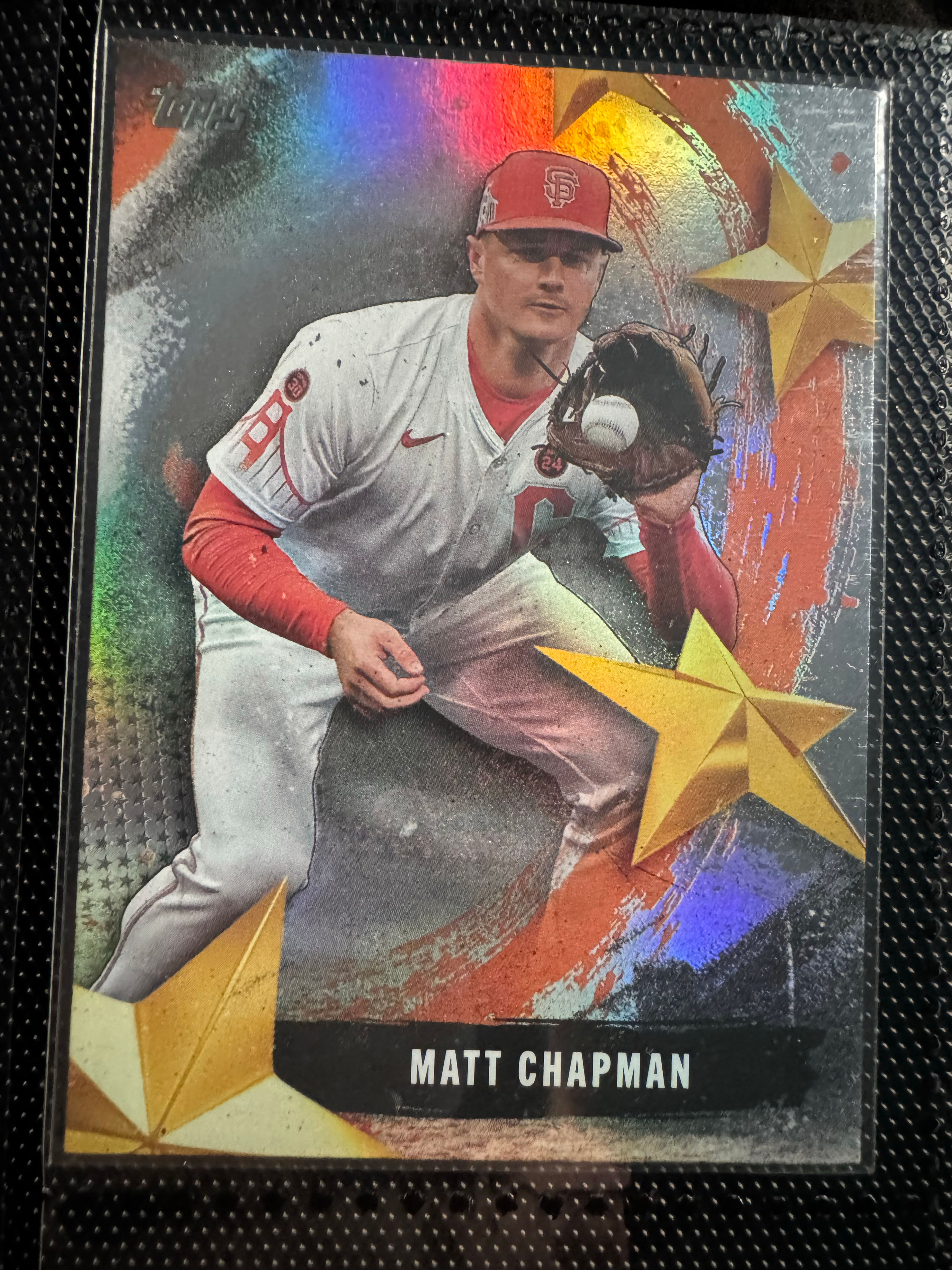 Matt Chapman Topps Baseball Card