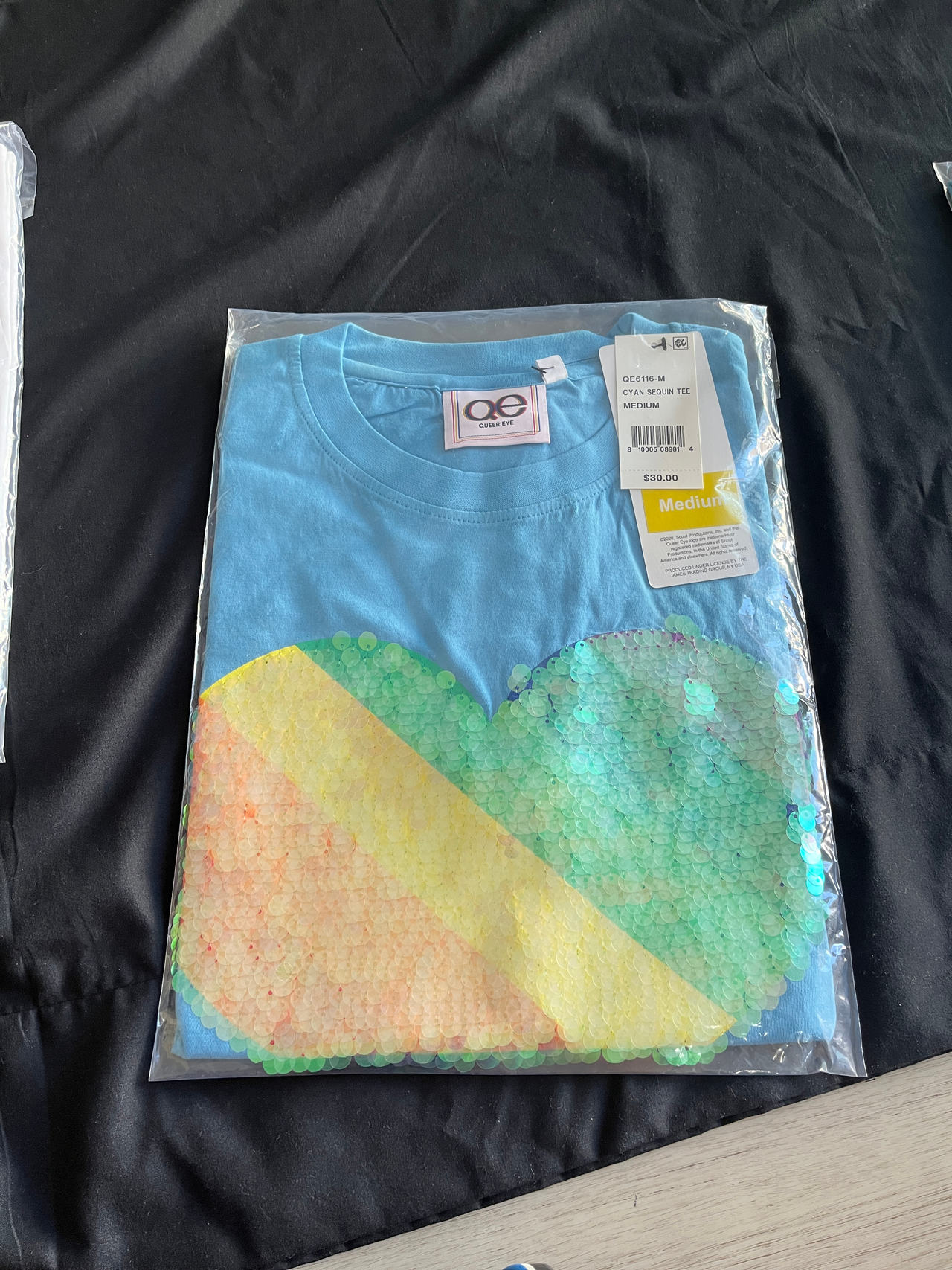 Ooh! La, La! Couture Sequin Heart Tee