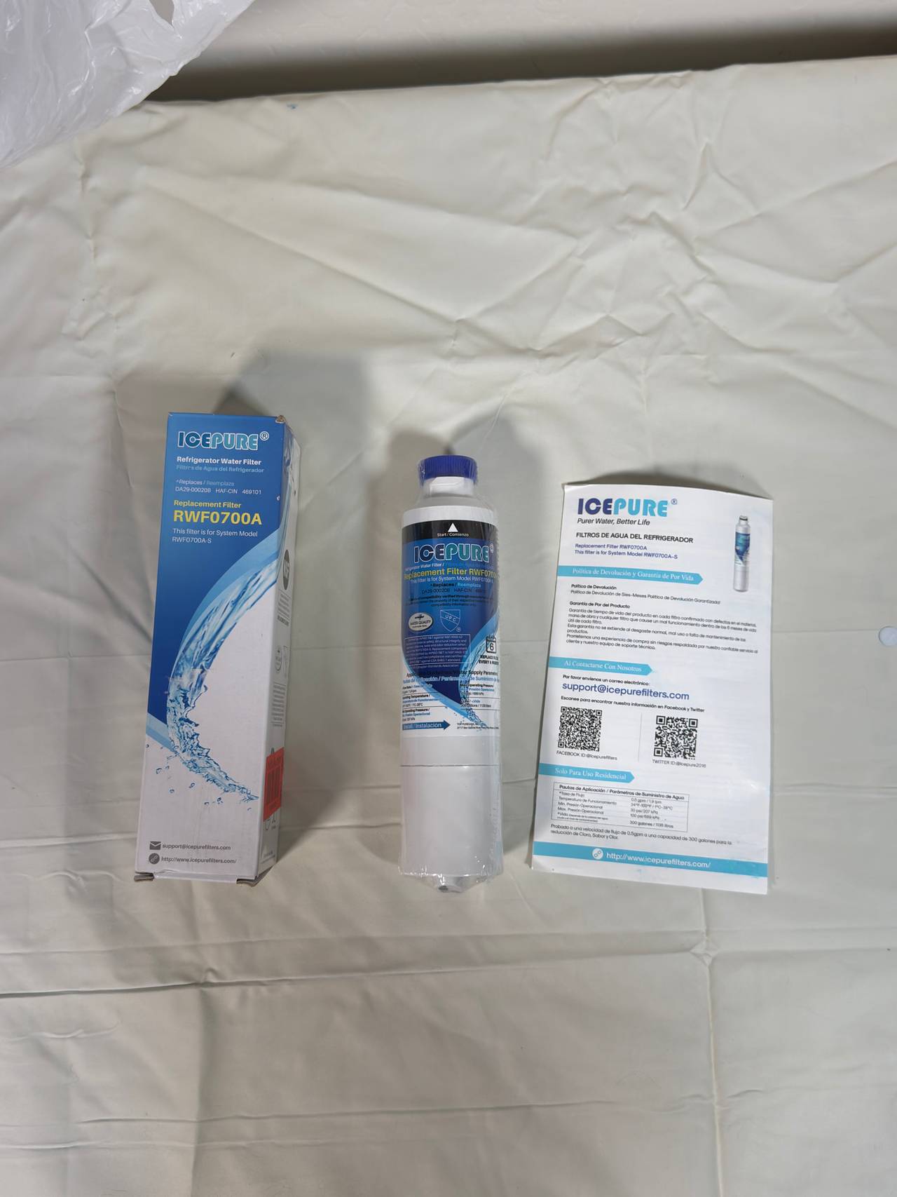ICEPURE RWF0700A Refrigerator Water Filter