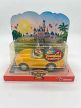 Vintage Disneyland Autopia Cars Classic Yellow Chevron 2000 New in Package - Image 1