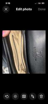 Louis Vuitton Leather Crossbody Bag - Image 6
