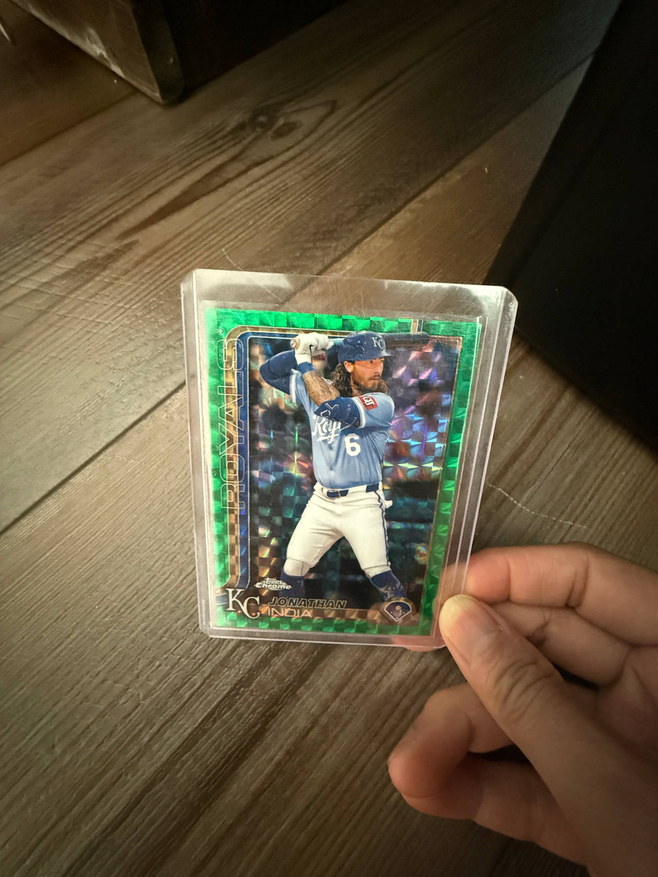 Topps Chrome Baseball Card
