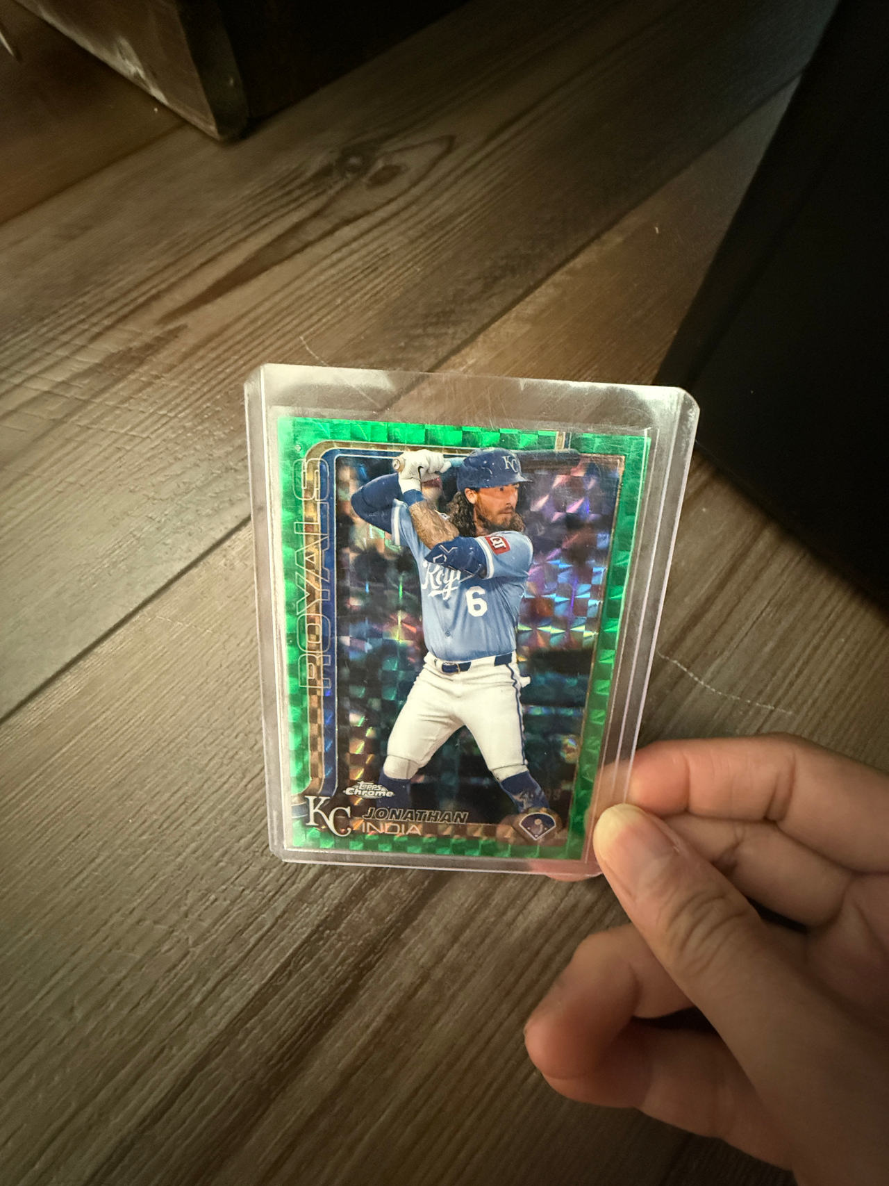 Topps Chrome Baseball Card