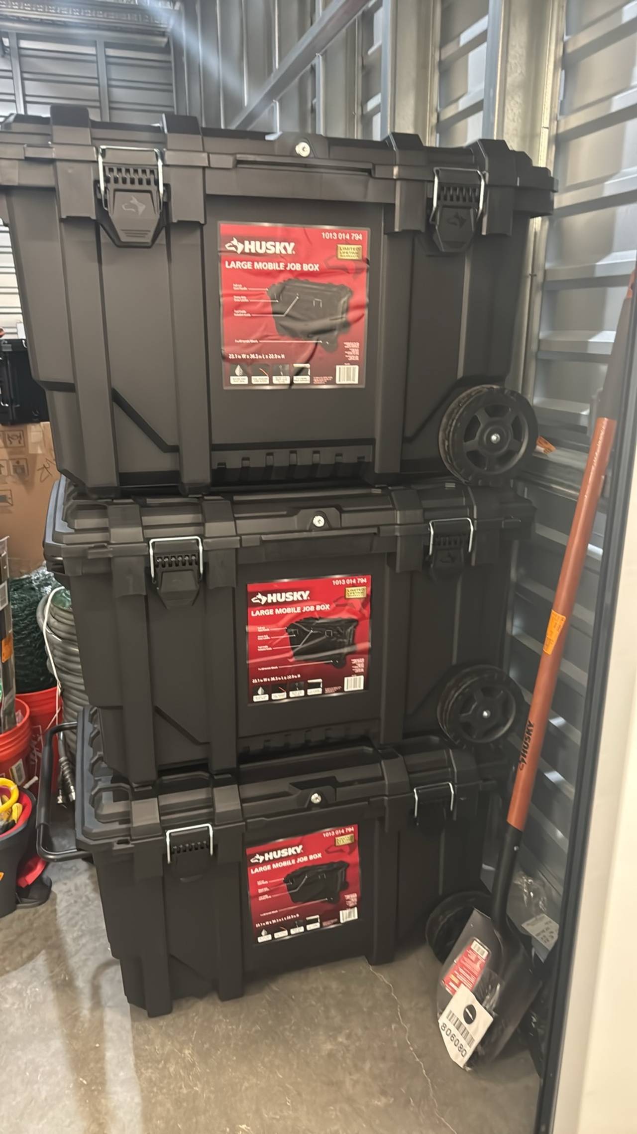 Husky 50 Gallon Mobile Job Box