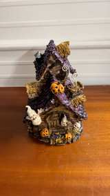 Lighted Haunted House Halloween Decoration - Image 1
