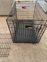 Foldable Metal Dog Crate with Divider - Image 4