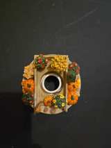 Candle Capper S'Topper. Fall Harvest Pumpkin Cart jar topper - Image 1