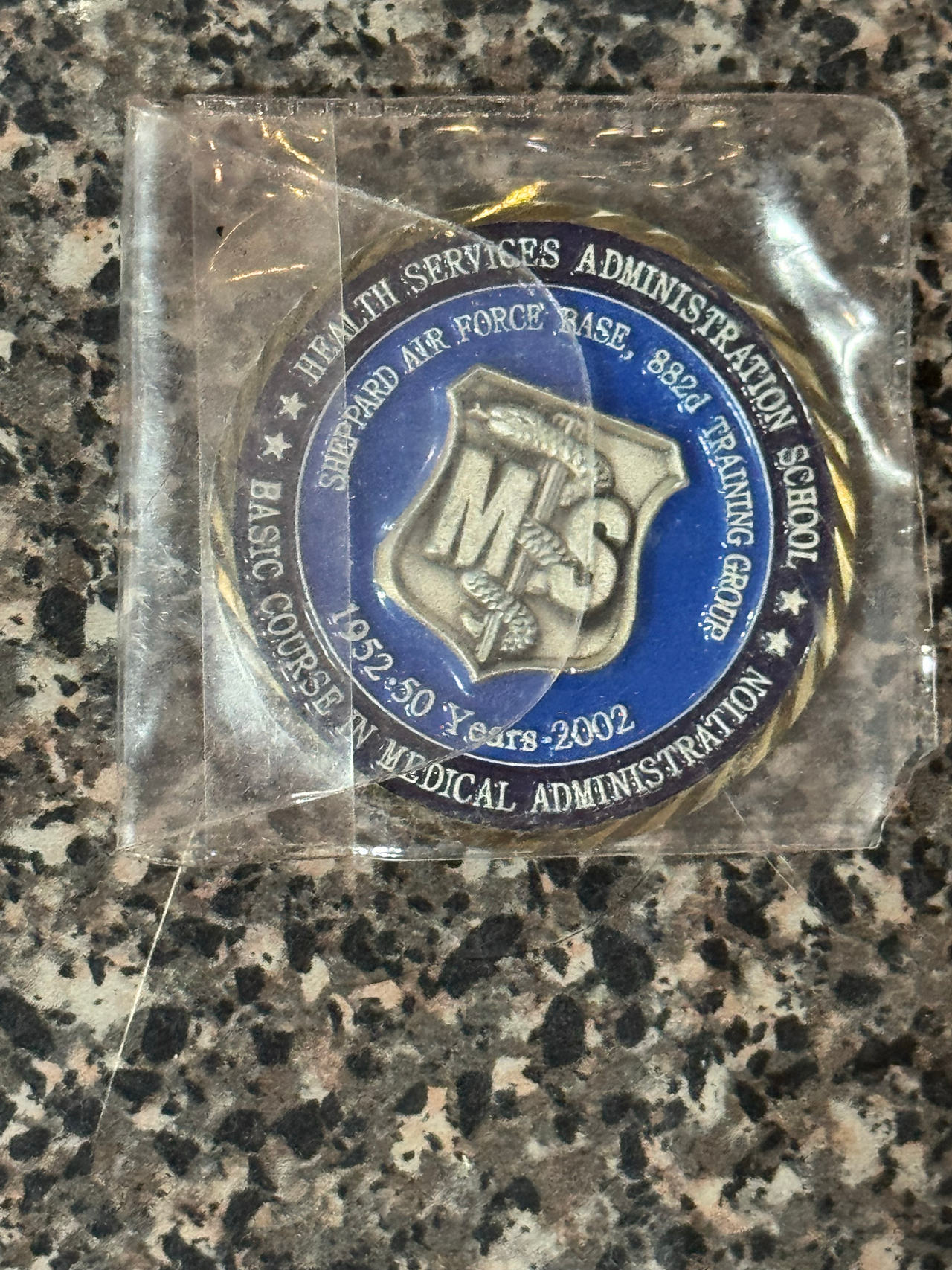 USAF Sheppard AFB 882d Training Group 50th Anniversary Challenge Coin