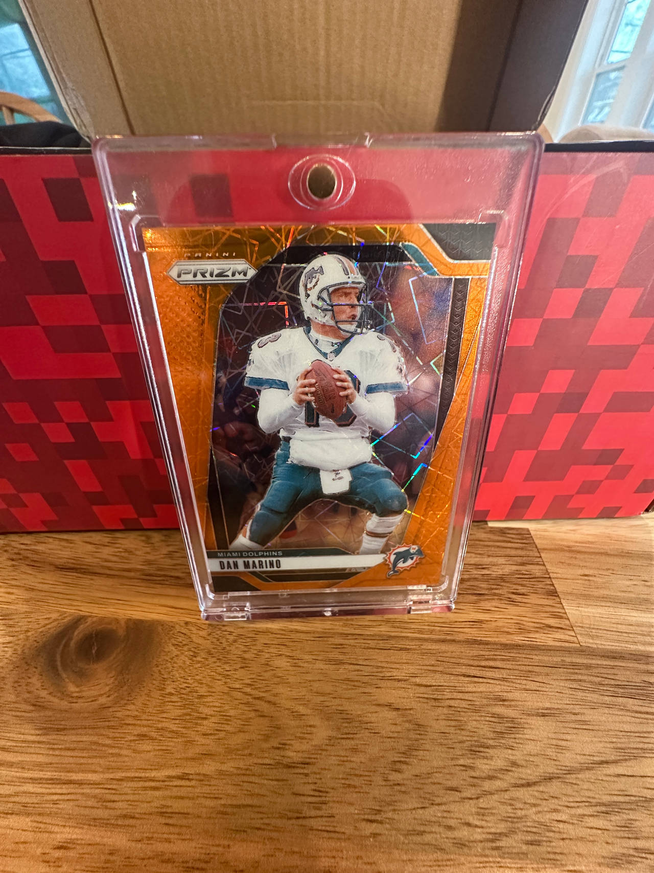 2020 Panini Prizm Dan Marino Orange Ice Prizm #111