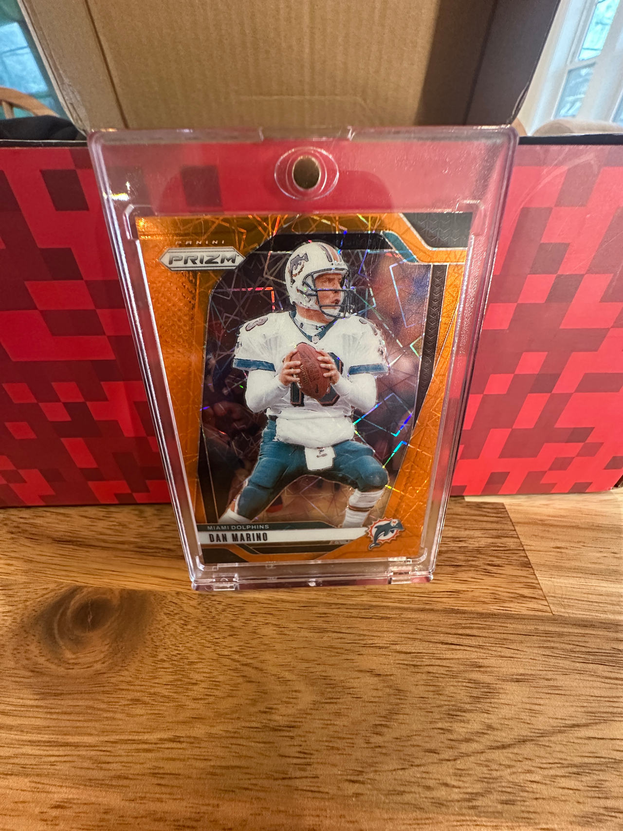 2020 Panini Prizm Dan Marino Orange Ice Prizm #111