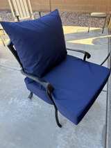 Outdoor Deep Seat Cushion Set, 24x24 Inch Navy Blue (Set of 6) BRAND NEW - Image 7