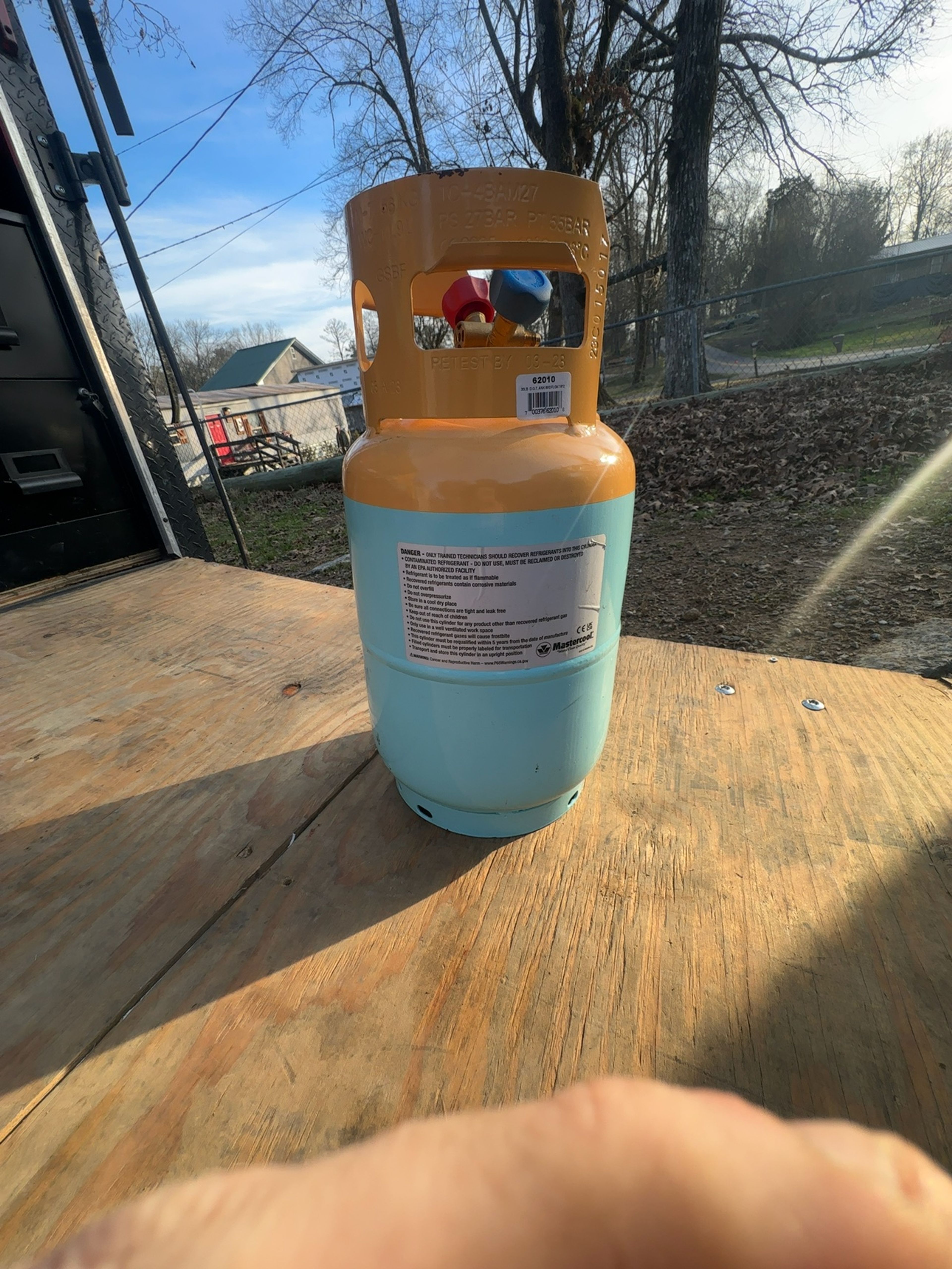 R-134A Recovery Tank 30lb