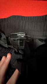 Forever 21 Men's Mixed Media Fleece Joggers - Image 4
