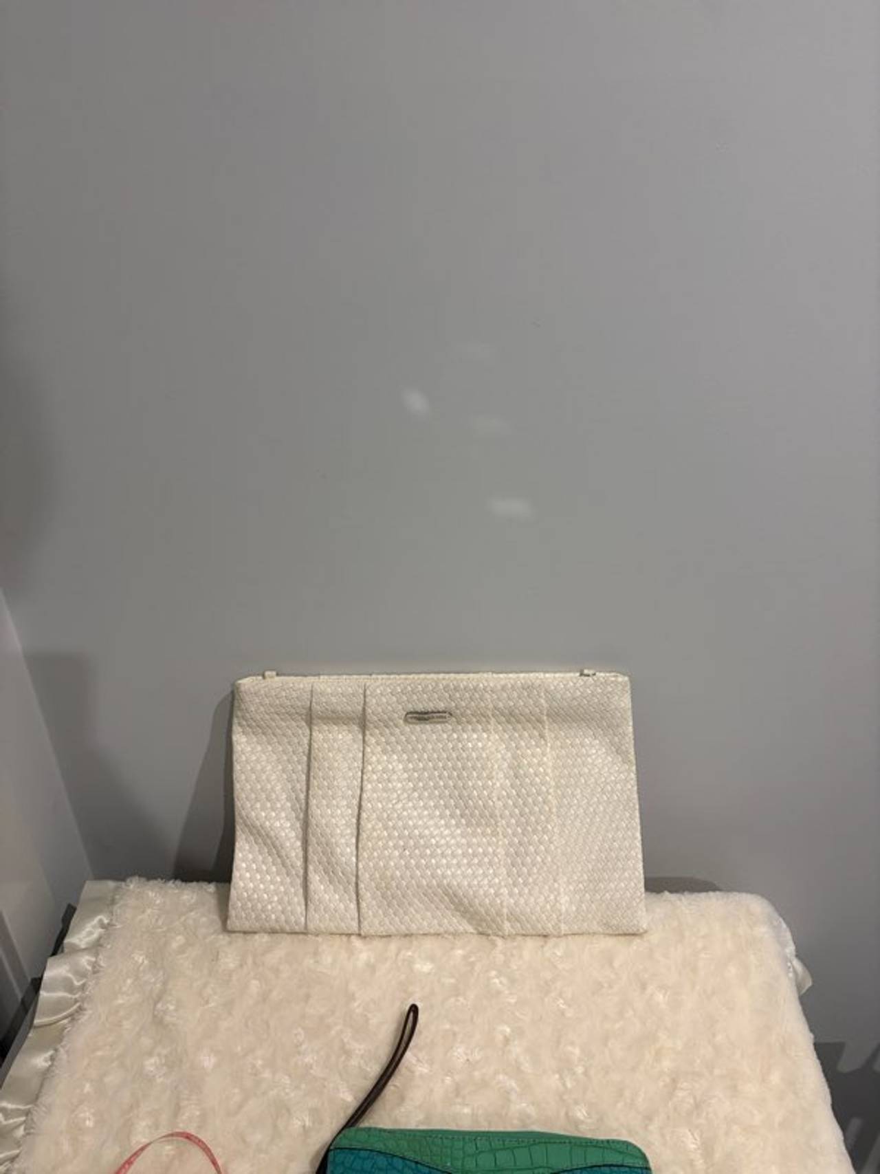 White Evening Clutch Bag