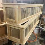 Handmade Wooden Planter Box - Image 1