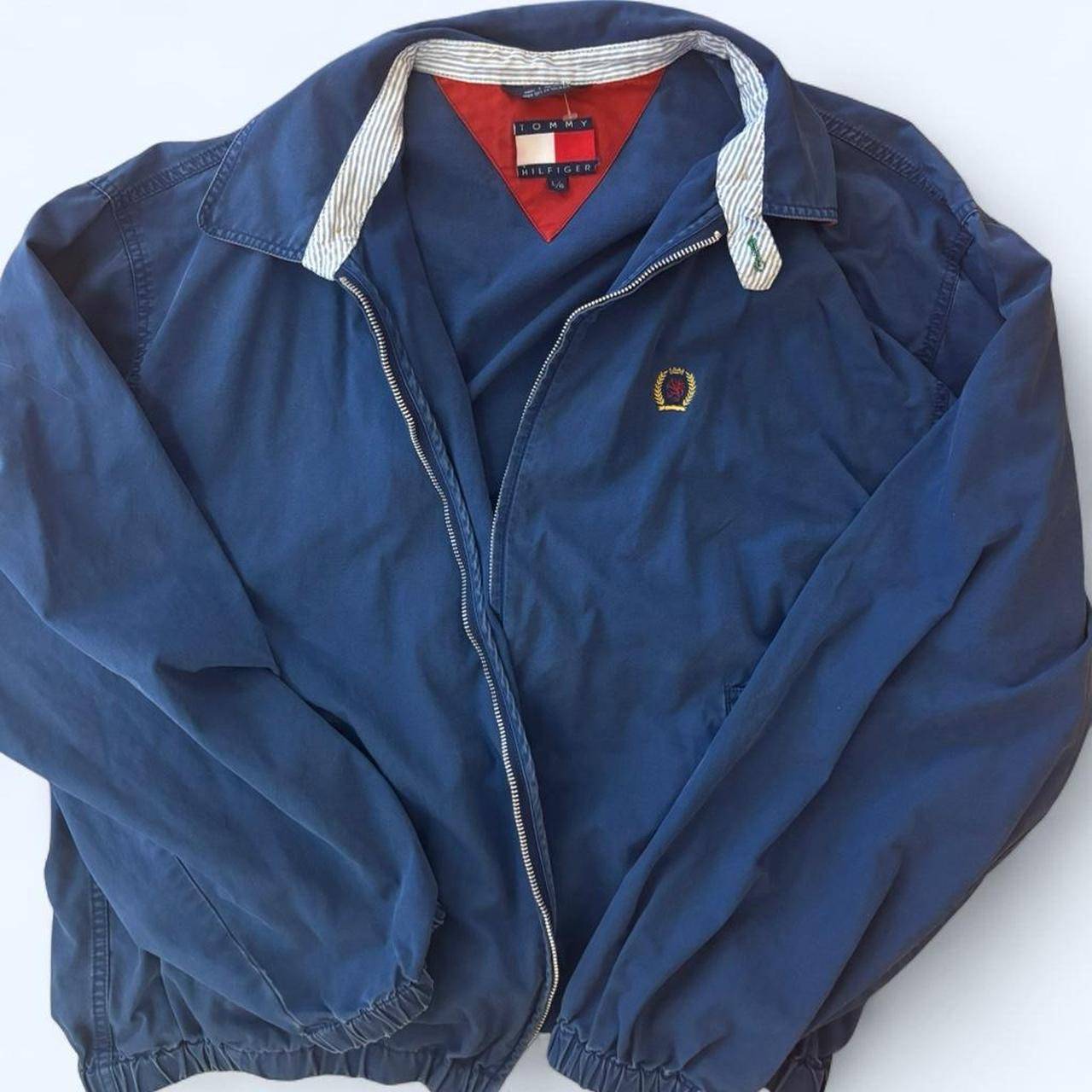 Tommy Hilfiger Vintage Crest Logo Harrington Jacket