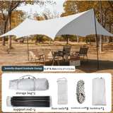 $29.99. Butterfly-shaped Sunshade Canopy  14x14 - Image 2
