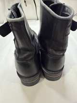 Karl Kani Men’s Black Leather Engineer Boots – Size US 11 (EU 45) - Image 2