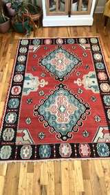 Vintage Tribal Kilim Flatweave Rug - Image 2