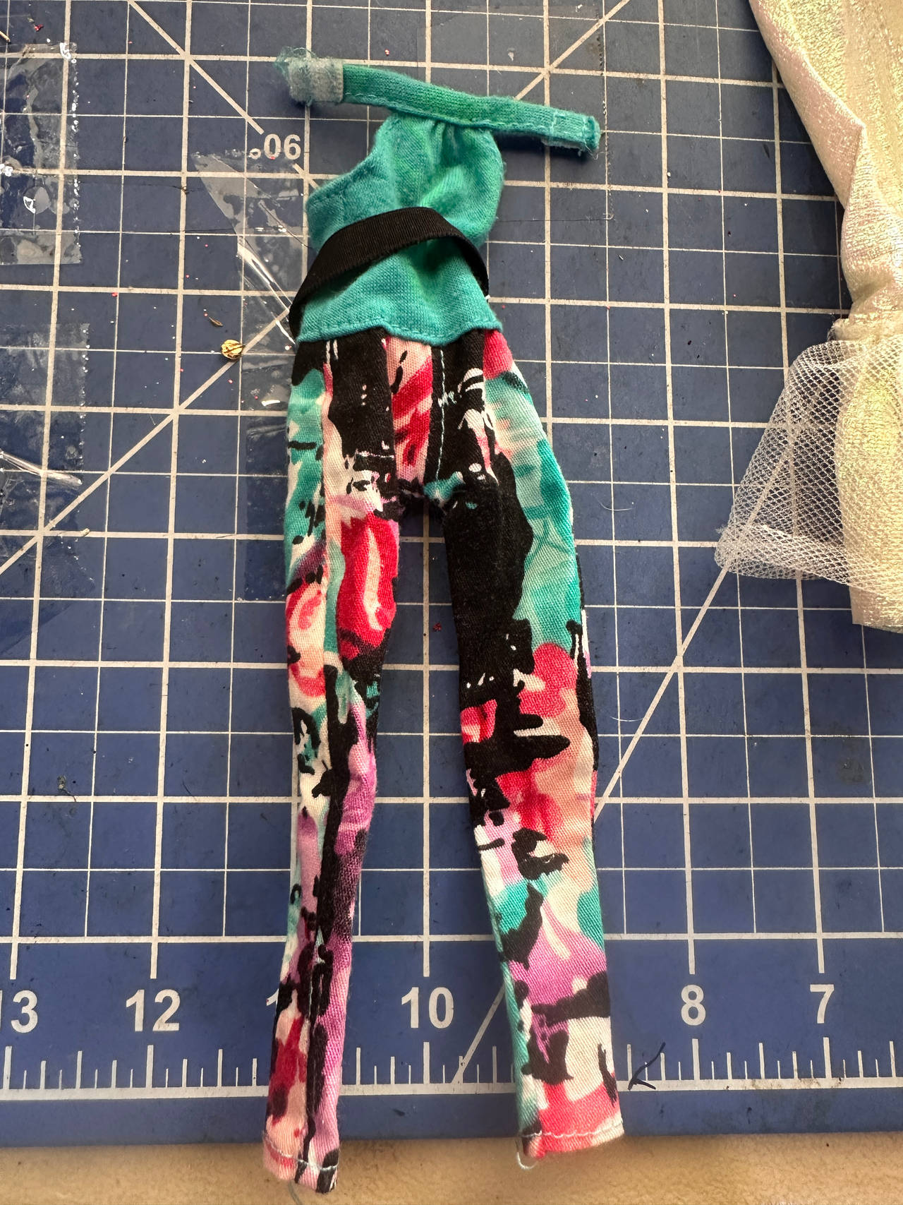 Barbie VINTAGE SPLATTER JUMP SUIT vtg 1980s?  195