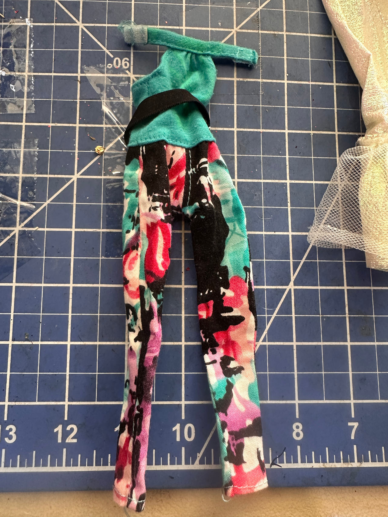 Barbie VINTAGE SPLATTER JUMP SUIT vtg 1980s?  195