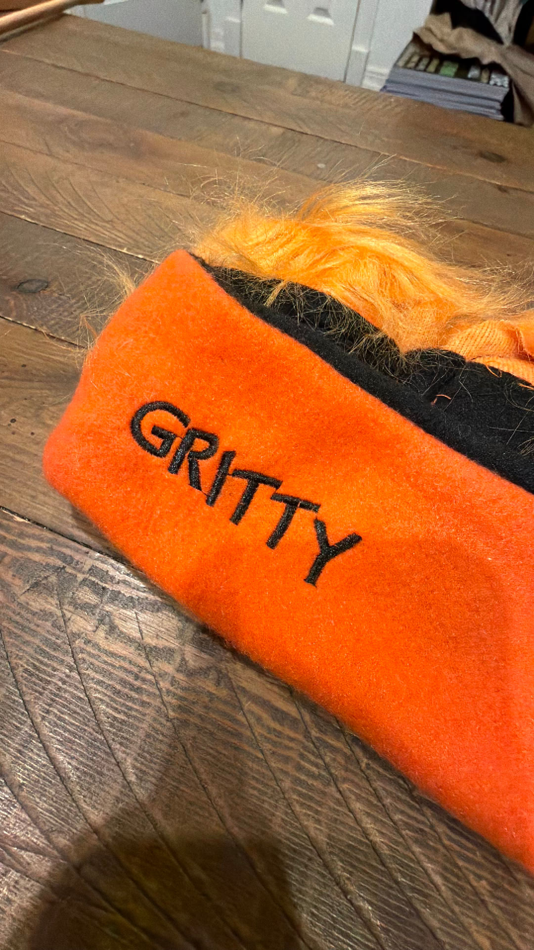 NHL Philadelphia Flyers Gritty Headband Hat Mascot Plush 