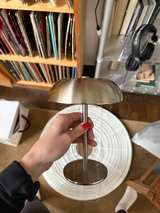 Cordless Steel Mushroom Table Lamp (new in box) - Image 6