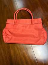 Un Après-Midi De Chien Paris Coral Tote Bag – French Boutique Handbag - Image 1