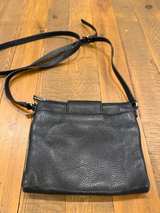 Michael Kors Crossbody Leather Bag Black Purse  - Image 4