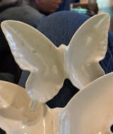 Vintage Ceramic Butterfly Trinket Dish - Image 1