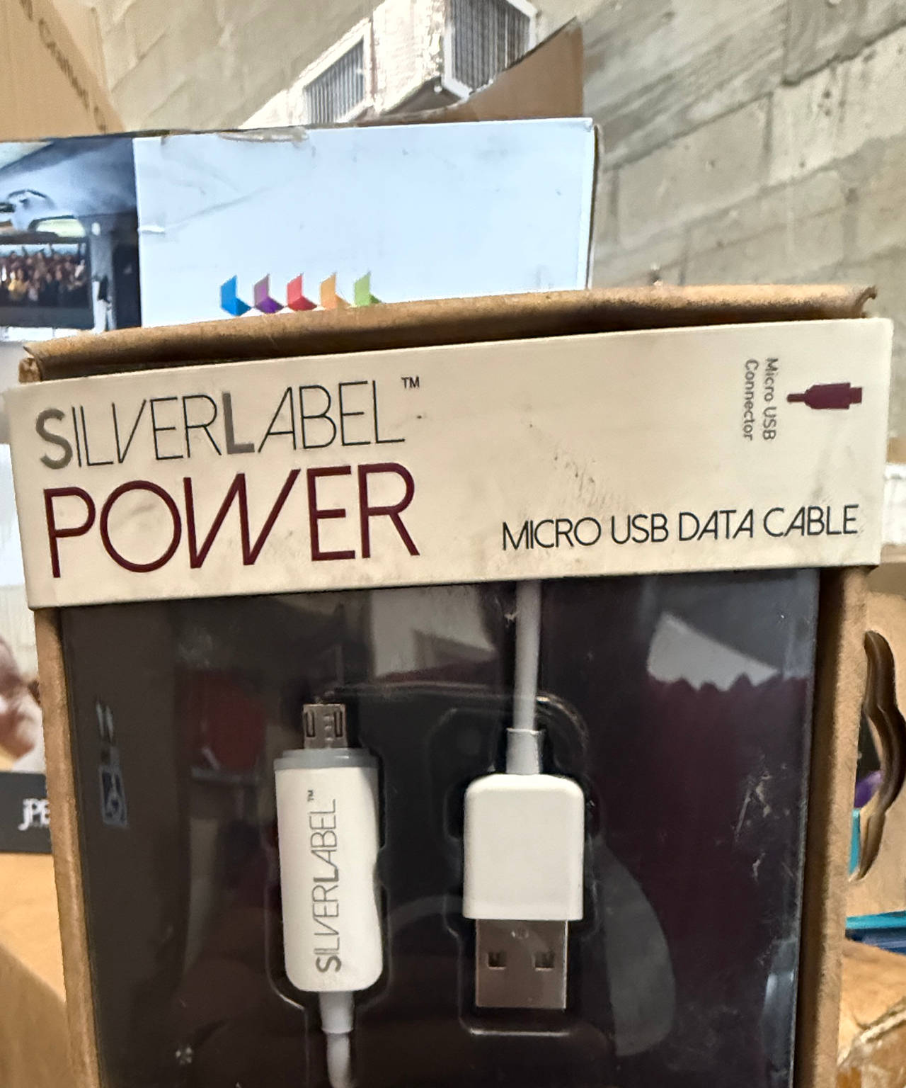 SilverLabel Power Micro USB Data Cable