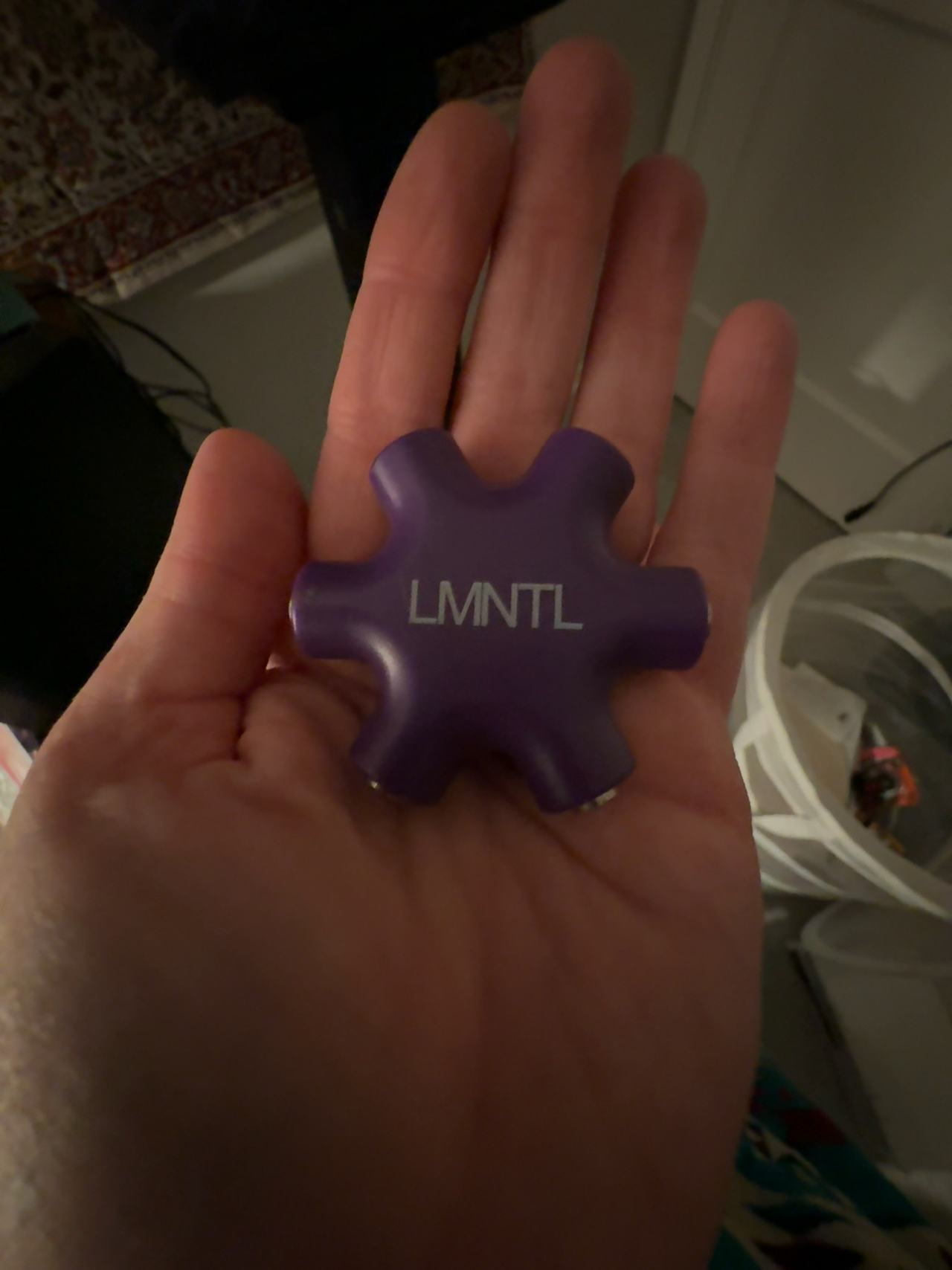 LMNTL 3.5mm Eurorack Patch Cable Splitter Hub Violet