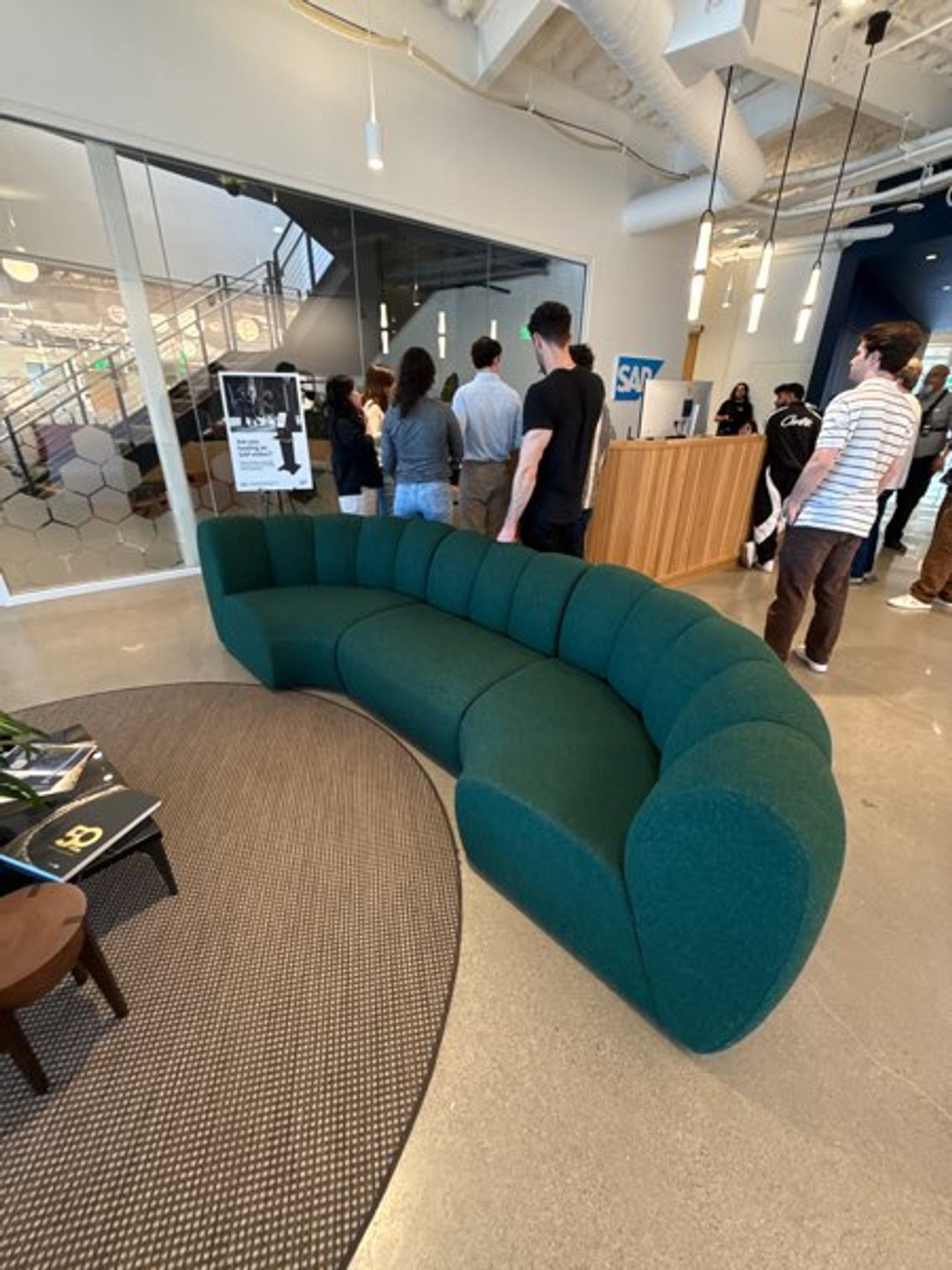 Curved Sofa
