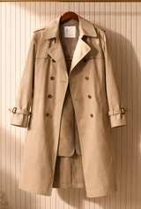London Fog Trench Coat with Removable Liner Men's size 42 Long - Image 4