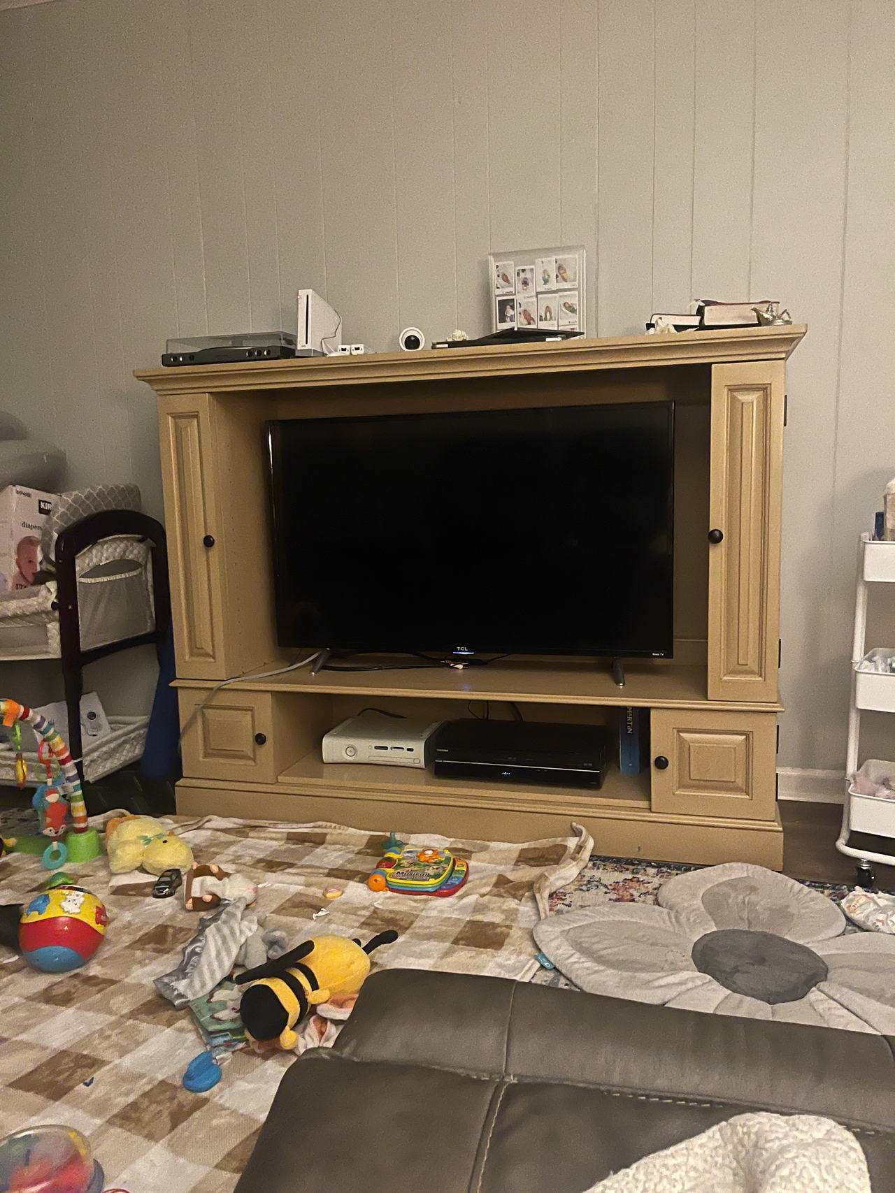Entertainment center - fits 50” TV