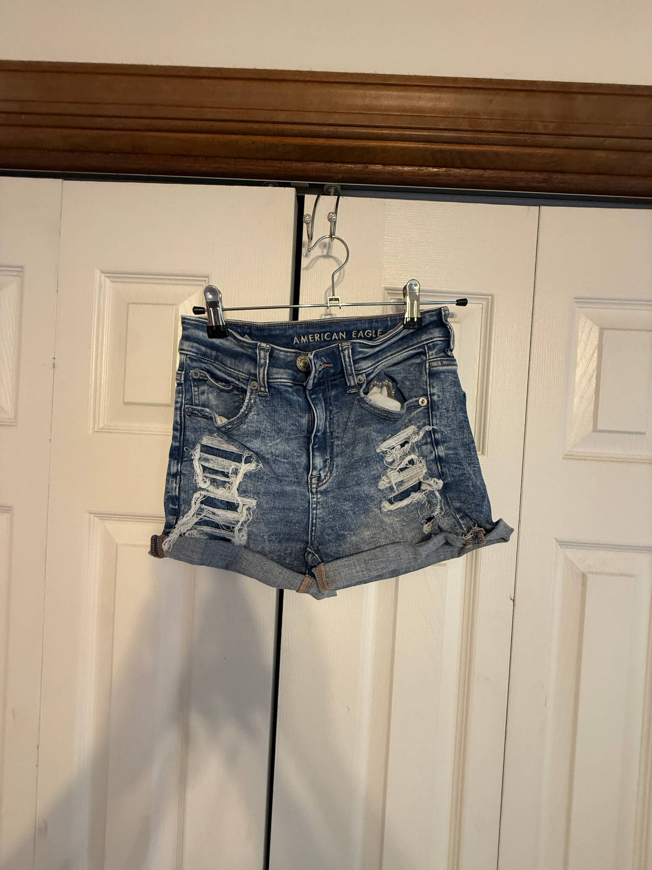 American Eagle Size 2 Denim Shorts, next level stretch shorts 
