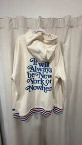 New York or Nowhere White Hoodie - Image 2