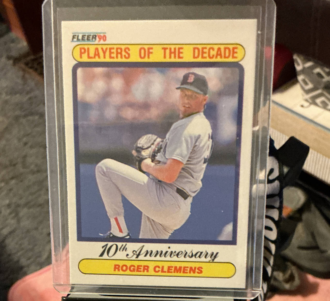 1990 Fleer Players of the Decade Roger Clemens #4