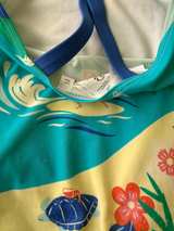 Mini Boden Girls Swimsuit and Shorts Set 2-3T - Image 6