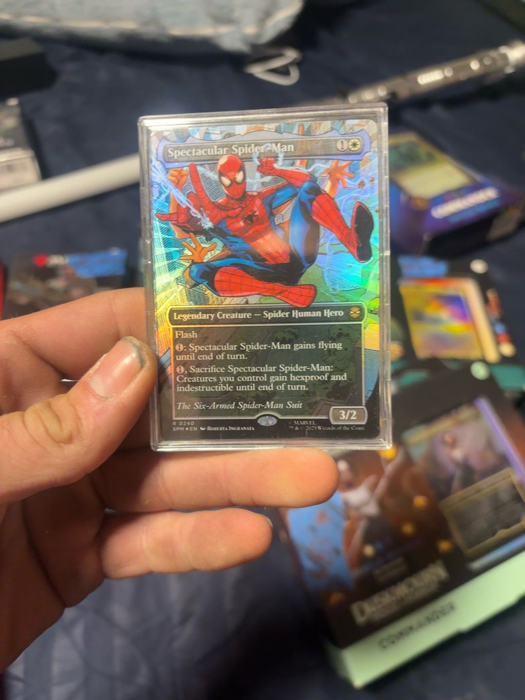 Magic: The Gathering Spectacular Spider-Man Borderless Foil
