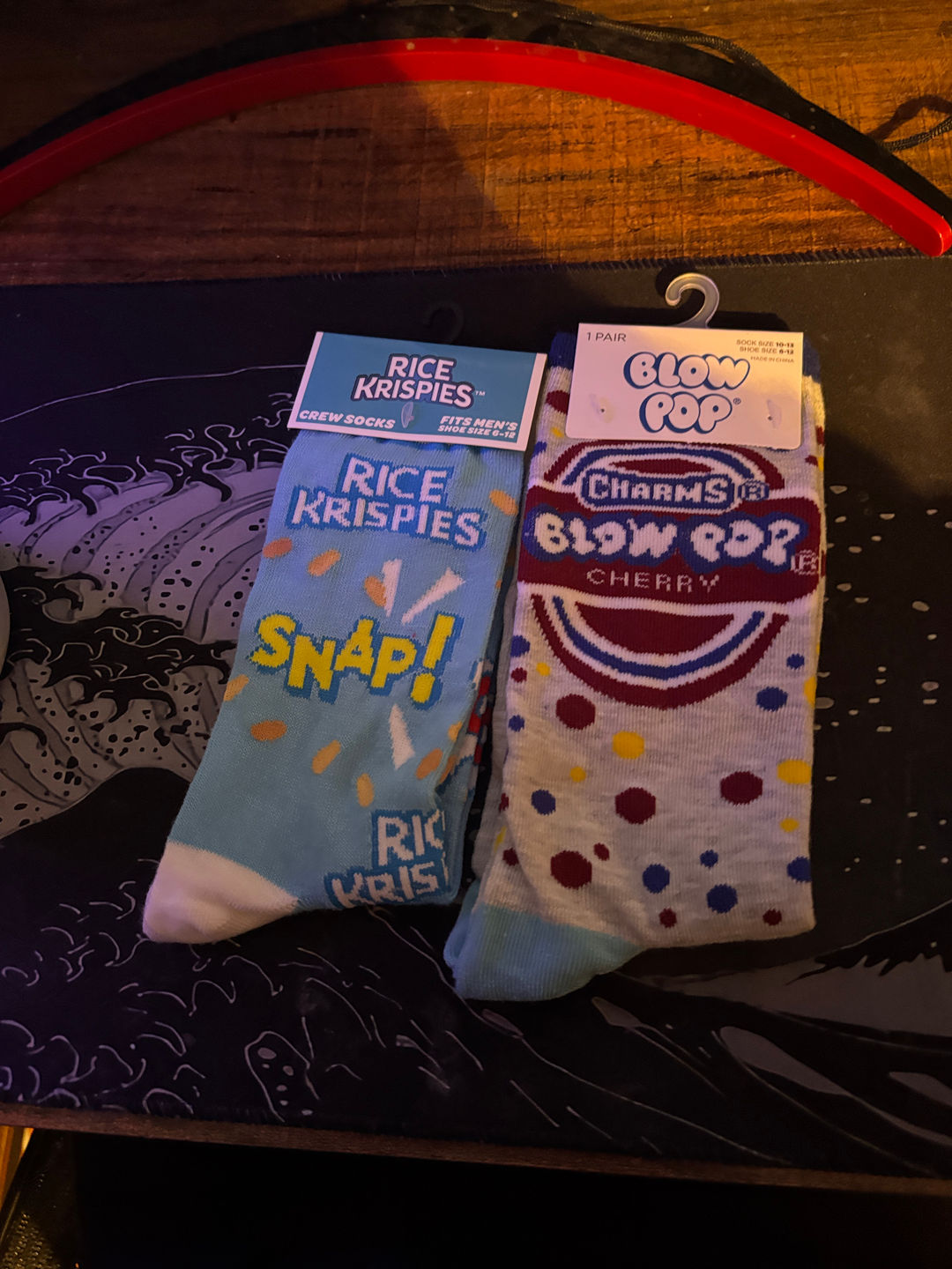Rice Krispies and Charms Blow Pop Crew Socks Bundle