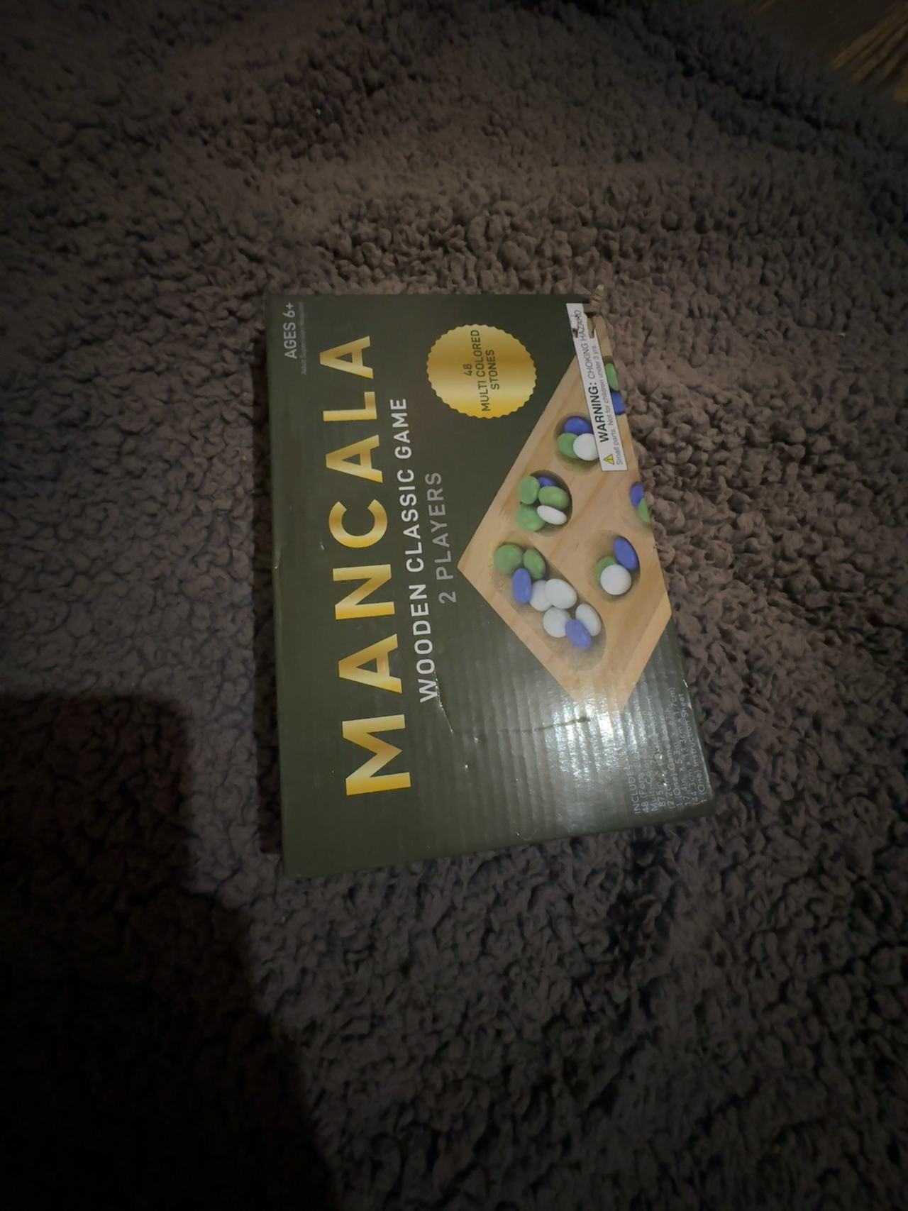 Spin Master Mancala Classic Wooden Game
