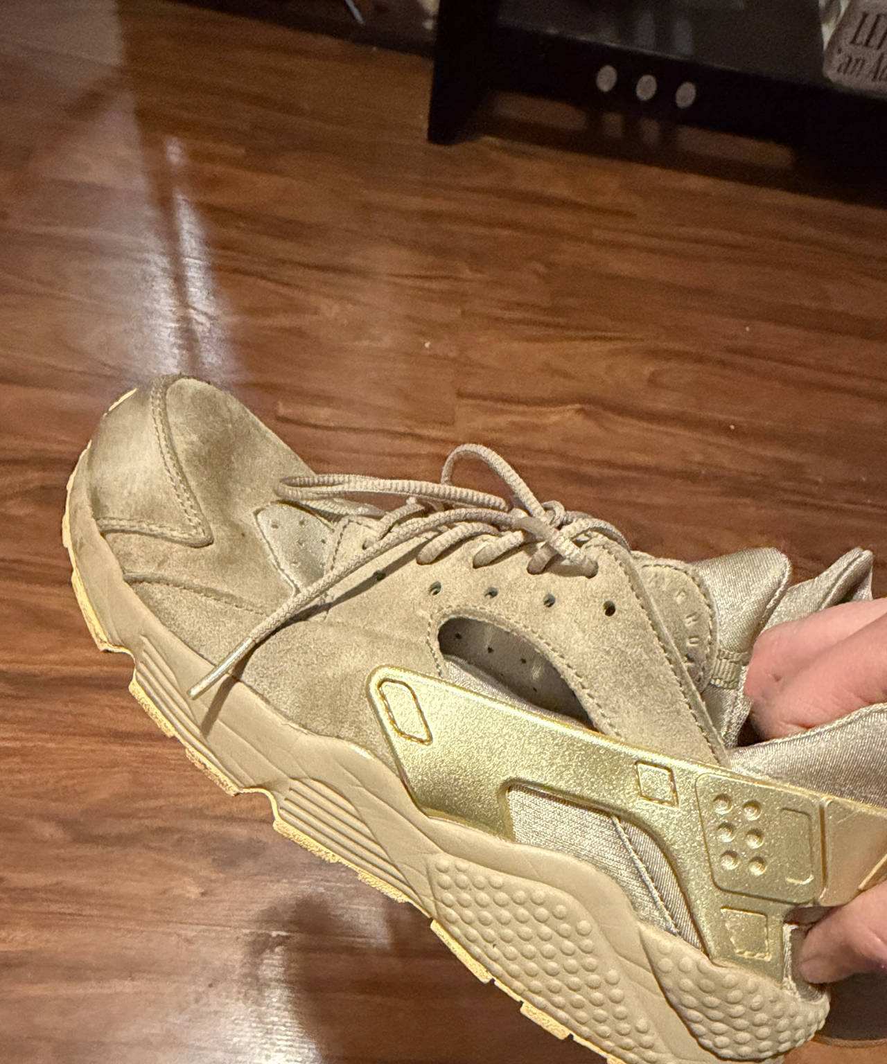 Nike Air Huarache Run Premium Elemental Gold