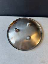 Pearl Silver Non-Tarnishing Silverplated Holloware Japan Round Tray Bowl 8.5" - Image 4
