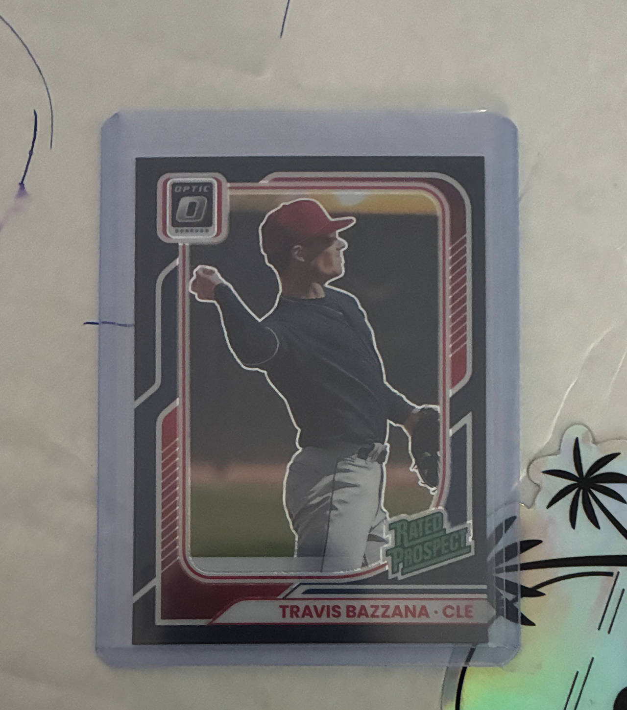 2024 Panini Donruss Optic Travis Bazzana Rated Prospect #RP-10