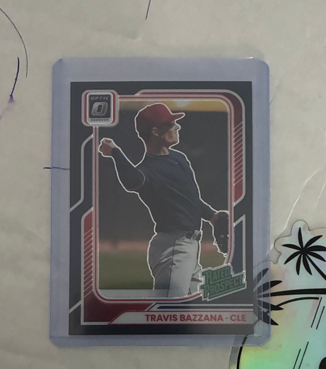 2024 Panini Donruss Optic Travis Bazzana Rated Prospect #RP-10