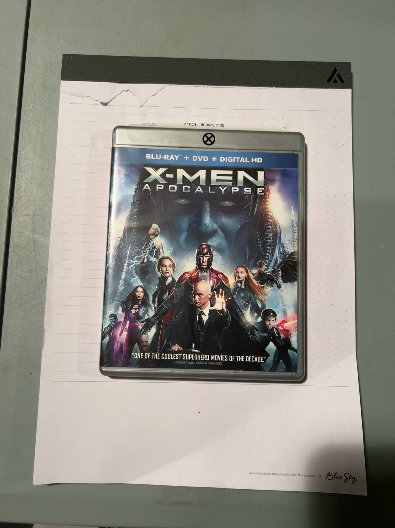 Marvel X-Men: Apocalypse Blu-ray + DVD Combo