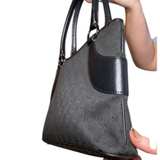 Gucci GG Canvas Tote Bag Black - Image 3