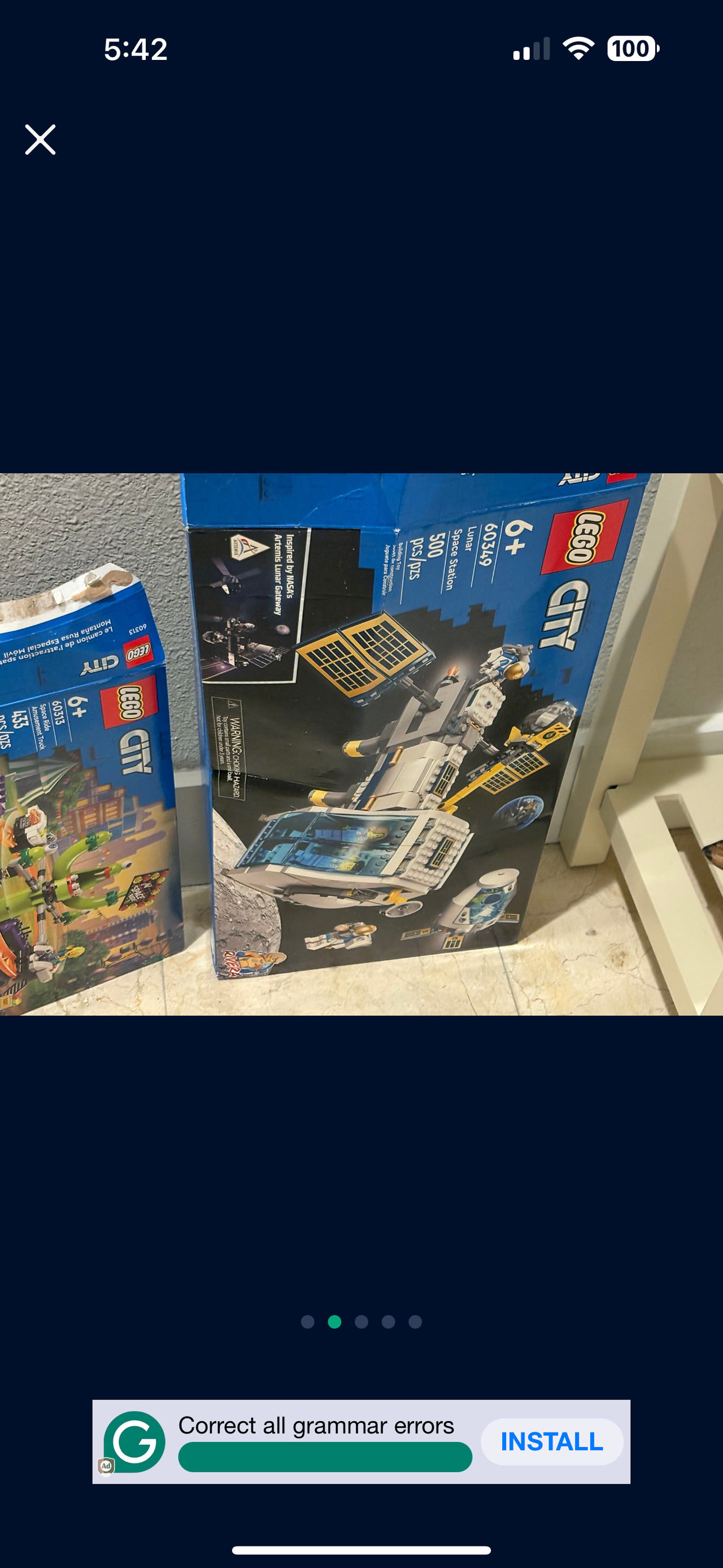 LEGO City Lunar Space Station