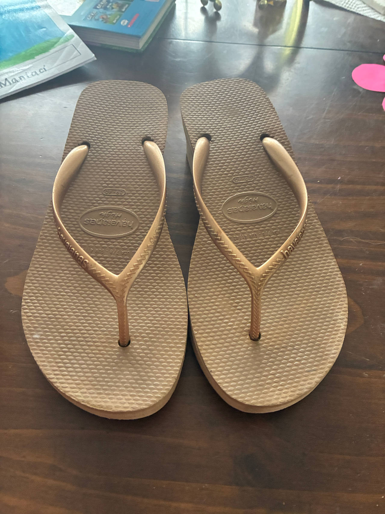 Havaianas High Light Wedge Flip Flops